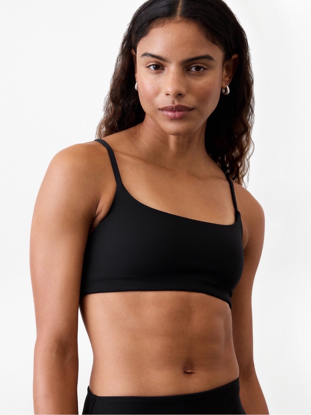NWT Athleta 2 Piece Swim Set- Scoop Bikini Top & High Rise Swim Bottom Sz M